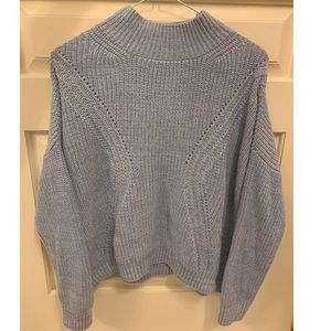 Topshop Light Blue Knit Sweater
